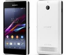 Vodafone Sony Xperia E1 Pay as you go Handset - White/Black