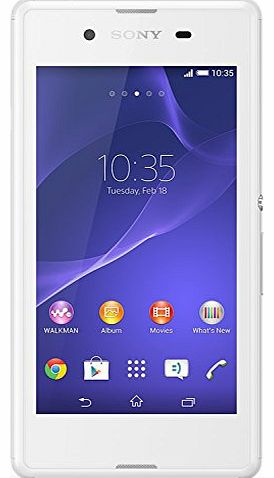 Vodafone Sony Xperia E3 Pay As You Go Handset - White