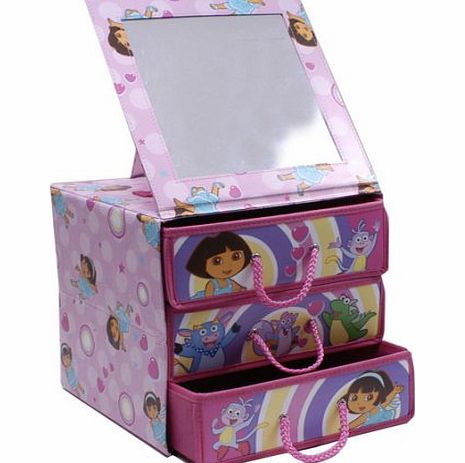 Vogue International Dora 3 Drawer Set With Mirror