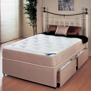 Princess 1000 4FT 6` Double Divan Bed