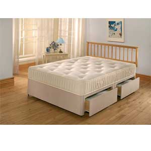 Princess Medium 1000 4FT Sml Double Divan