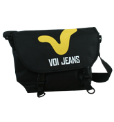 Black Nylon Despatch Bag