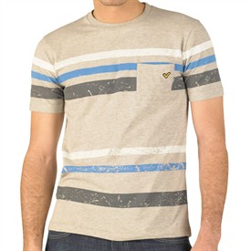 Mens Grand T-Shirt Grey Marl