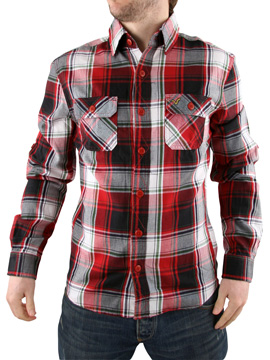 Red Brad Flannel Shirt