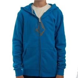 Volcom Boys Stone Basic Zip Hoody - Blue