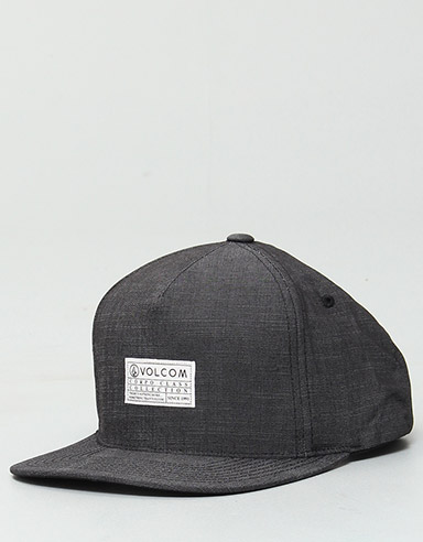 Corpo Snapback adjustable cap - Charcoal