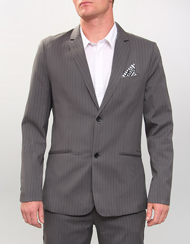 Daper Stone Suit - Dark Grey