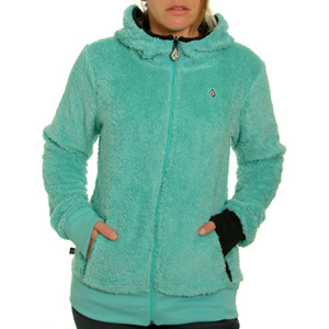 Volcom Ladies Drexel Fur Reversible Ladies zip