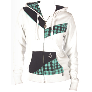 Ladies Volcom Bitter End Reversable Zip Thru