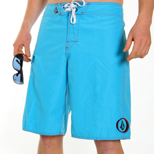 Maguro Solid Mod Boardies - Cyan