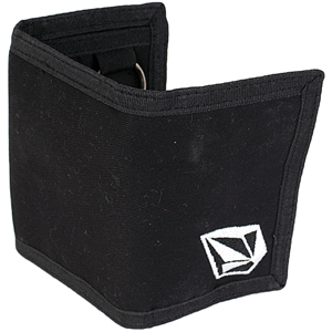 Mens Volcom Full Stone Cloth Wallet. Black