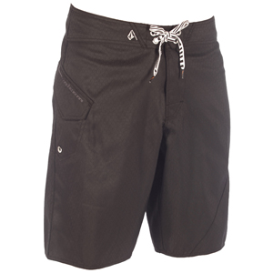 Mens Volcom Veebee Embossed Boardshort. Black