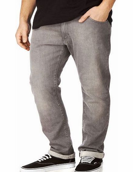 Volcom Mens Volcom Activist Jeans - Light Grey