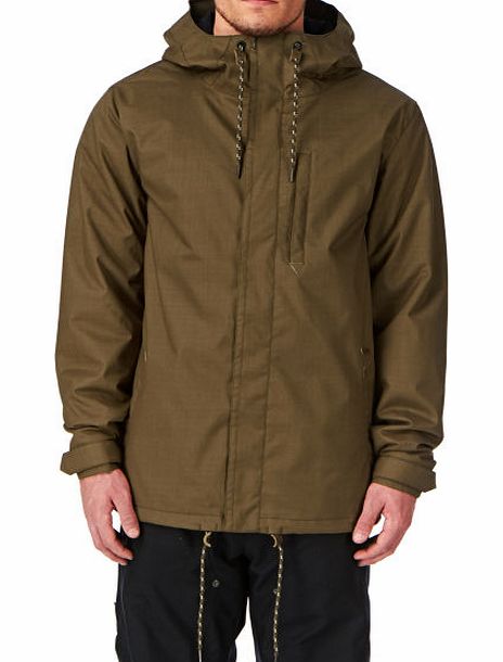 Volcom Mens Volcom Patch Snow Jacket - Teak