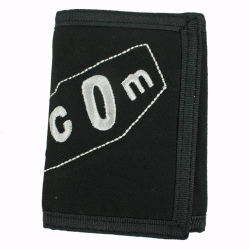 Mens Volcom Pistol Cloth Wallet Black