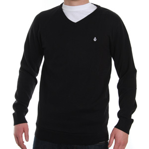 Standard V neck jumper - Black