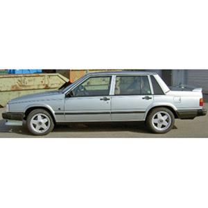 volvo 740 1986 Silver