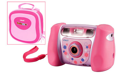 VTech Kidizoom Plus Digital Camera Pink   Travel