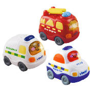 VTECH Toot Toot Vehicles 3Pk Emergency Set