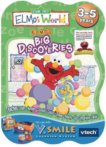 Vtech V.Smile Learning Game: Elmos Big Discoveries