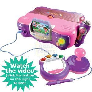 VTech V Smile TV Learning System with Dora The Explorer Learning Game