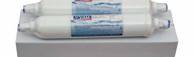 VYAIR Fridge Water Filters Suitable for LG, SAMSUNG, WHIRLPOOL, DAEWOO, BOSCH, NEFF, GENERAL ELECTRIC, SIEMENS, HOTPOINT