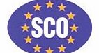 Caravan Motorhome Car Euro Sticker. Scotland - Oval sticker