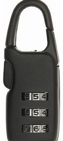 W4 Combination Padlock - Black