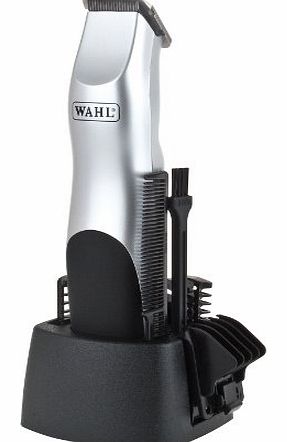 Wahl 9906-2017 Silver Groomsman Battery Hair, Beard and Moustache Trimmer Set