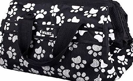 Wahl Grooming holdall, white paw print pattern