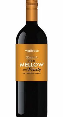 Waitrose Cellar Waitrose Mellow And Fruity Spanish Red