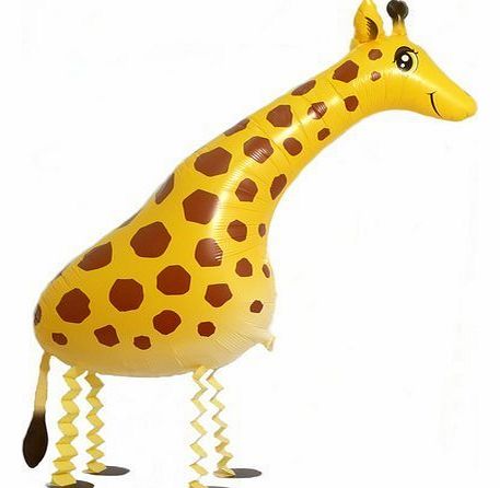 Walking Balloons Walking Giraffe Balloon - Comes with Lead!