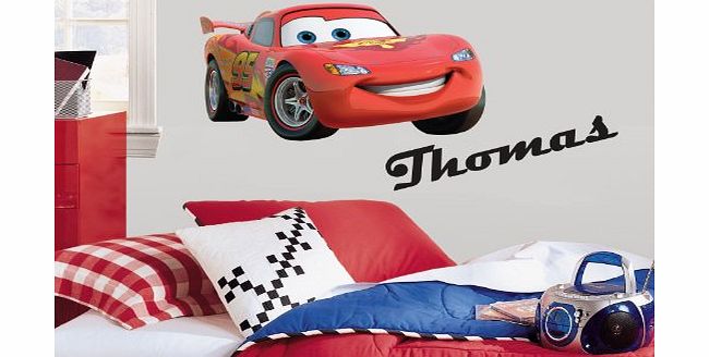 WALL ART DESIRE Disney Cars Lighting Mcqeen 