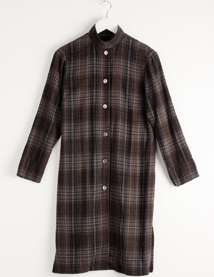 Checked Long Shirt