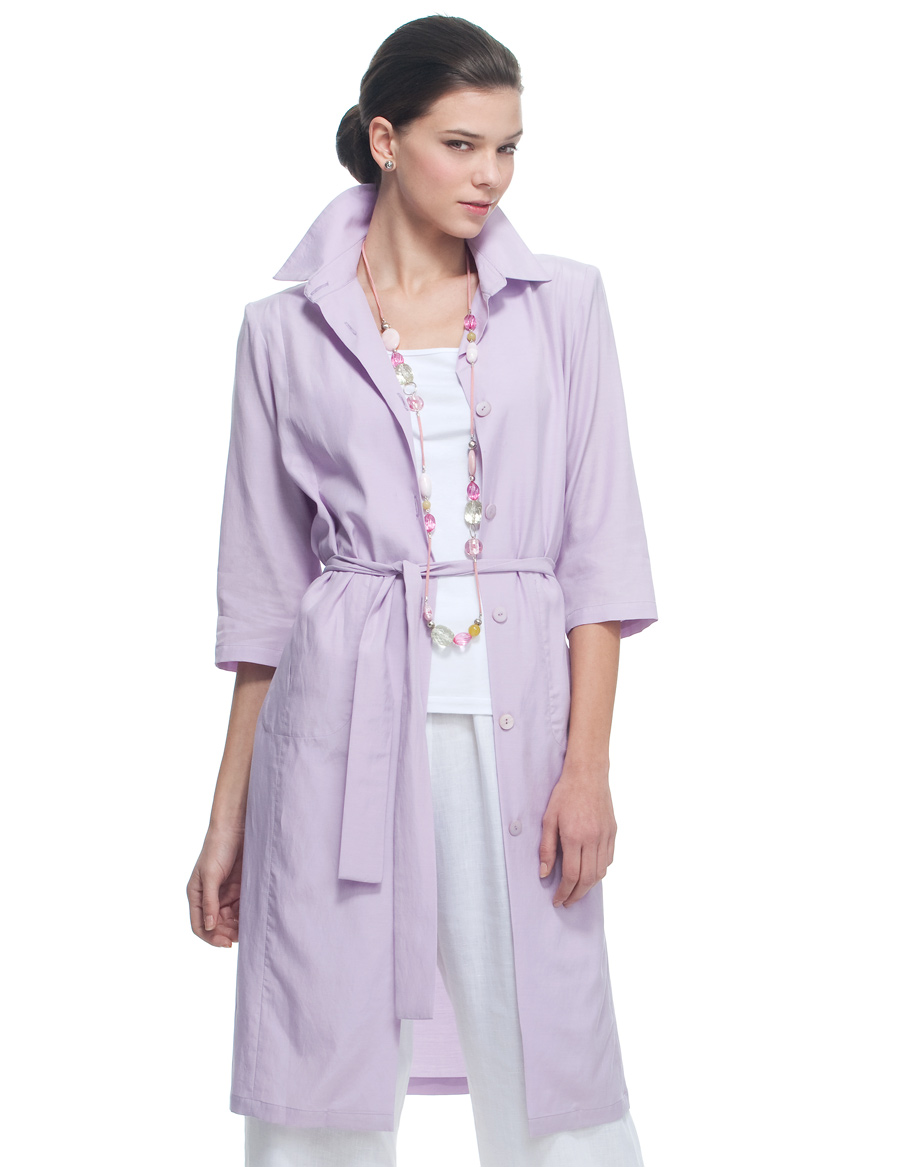 Cupro Shirt-Dress