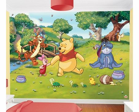 Walltastic Disney Winnie The Pooh Wallpaper Mural