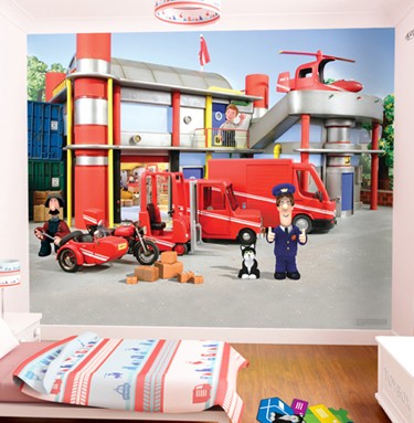 POSTMAN PAT WALLPAPER MURAL