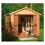 Walton 10 x 8 Wooden Apex Shiplap Workshop Shed