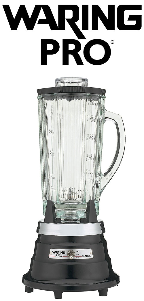 Waring Pro Blender Pro Ebony Black