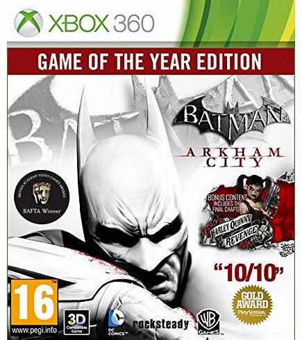 Batman: Arkham City - Game of the Year (Xbox 360)