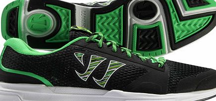 Warrior Dojo Mens Running Shoes Black/Green