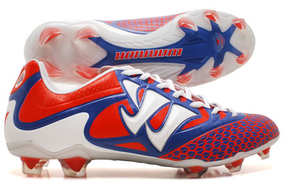 Warrior Skreamer Combat FG Football Boots Orange/Baja Blue