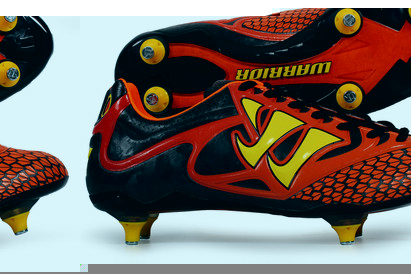 Warrior Skreamer Combat SG Football Boots Ebony/Orange