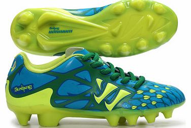 Warrior Skreamer II Charge Kids HG Football Boots Blue