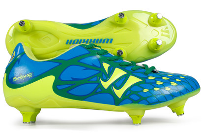 Warrior Skreamer II Charge Kids SG Football Boots Blue