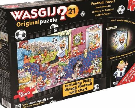 Original 2-in-a-Box Football Fever Jigsaw