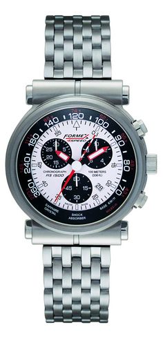 Formex 4Speed AS 1500 Chrono-Tacho Aviator Quartz - White/Black