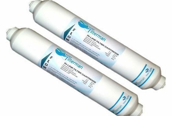 Water Filter Man Ltd 2x Samsung fridge Compatible water filter, can replace DA29-10105J / EF9603 / WSF 100 / HAFEX EXP