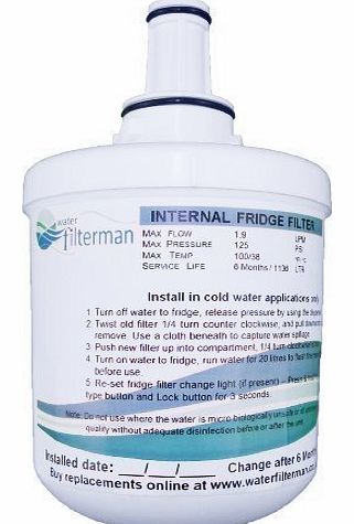 Samsung fridge Compatible water filter, can replace DA61-00159A / B, APP100, WF289, RSG5UUMH