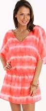 Watercult, 1295[^]270555 Batik Girl Tunic Dress - Coral